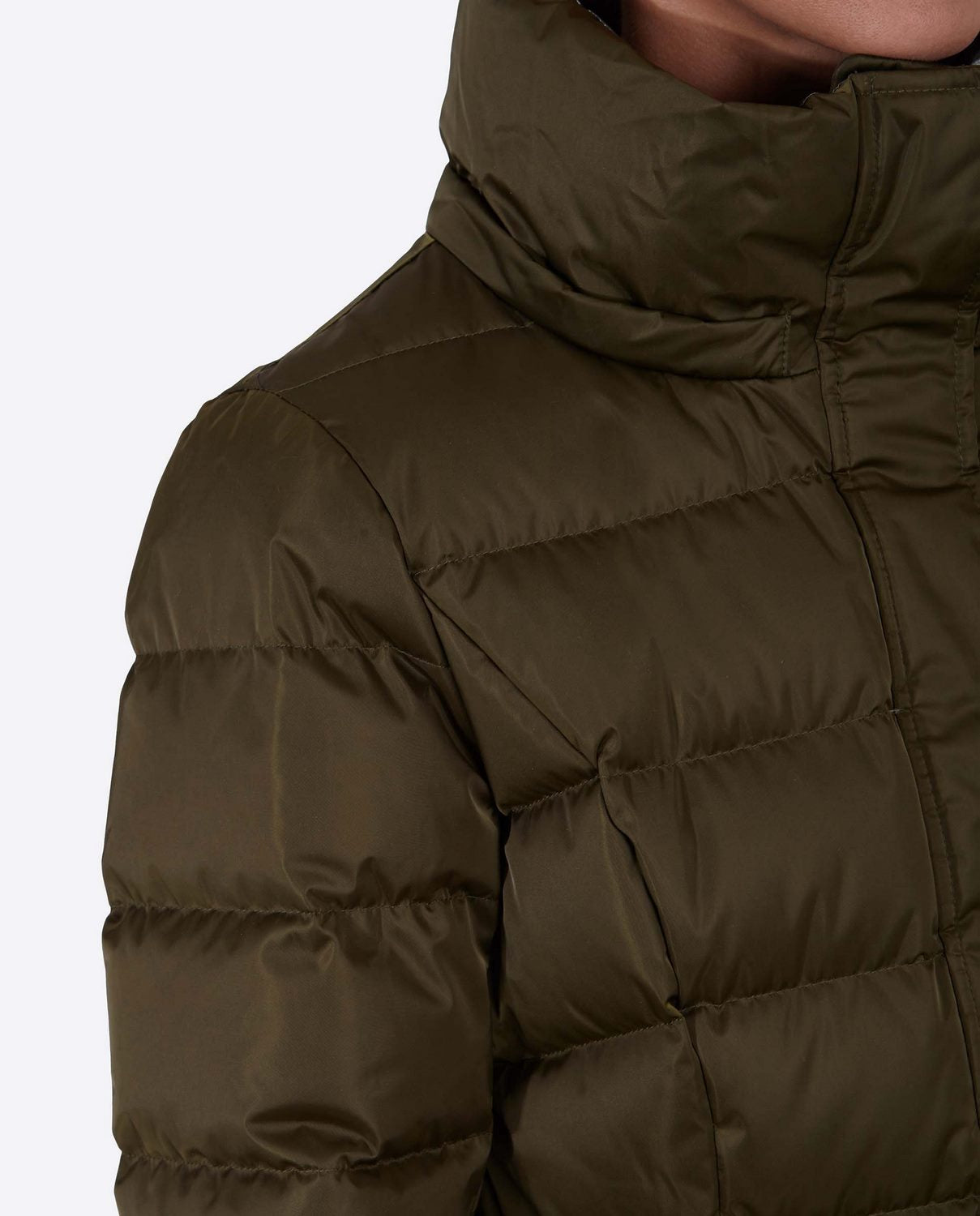 Women's down jacket MANHATTAN Army Green-Jacket-Henry Arroway-XS-Army Green-Urbanheer