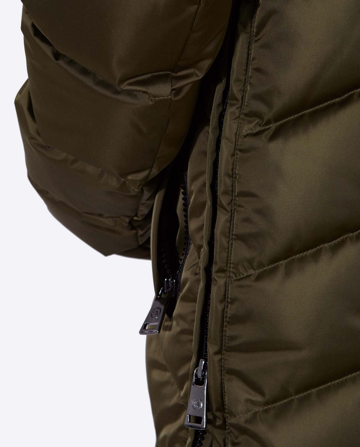 Women's down jacket MANHATTAN Army Green-Jacket-Henry Arroway-XS-Army Green-Urbanheer