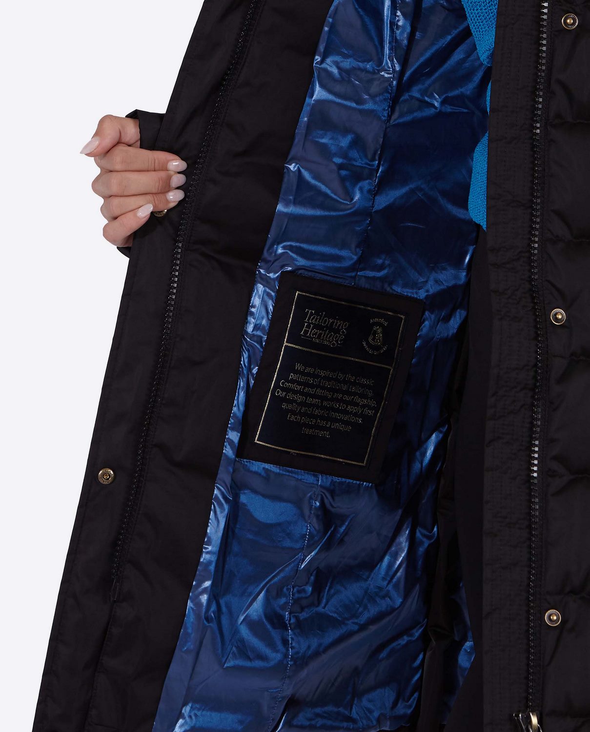 Women's down jacket MANHATTAN BLACK-Jacket-Henry Arroway-XS-Black-Urbanheer