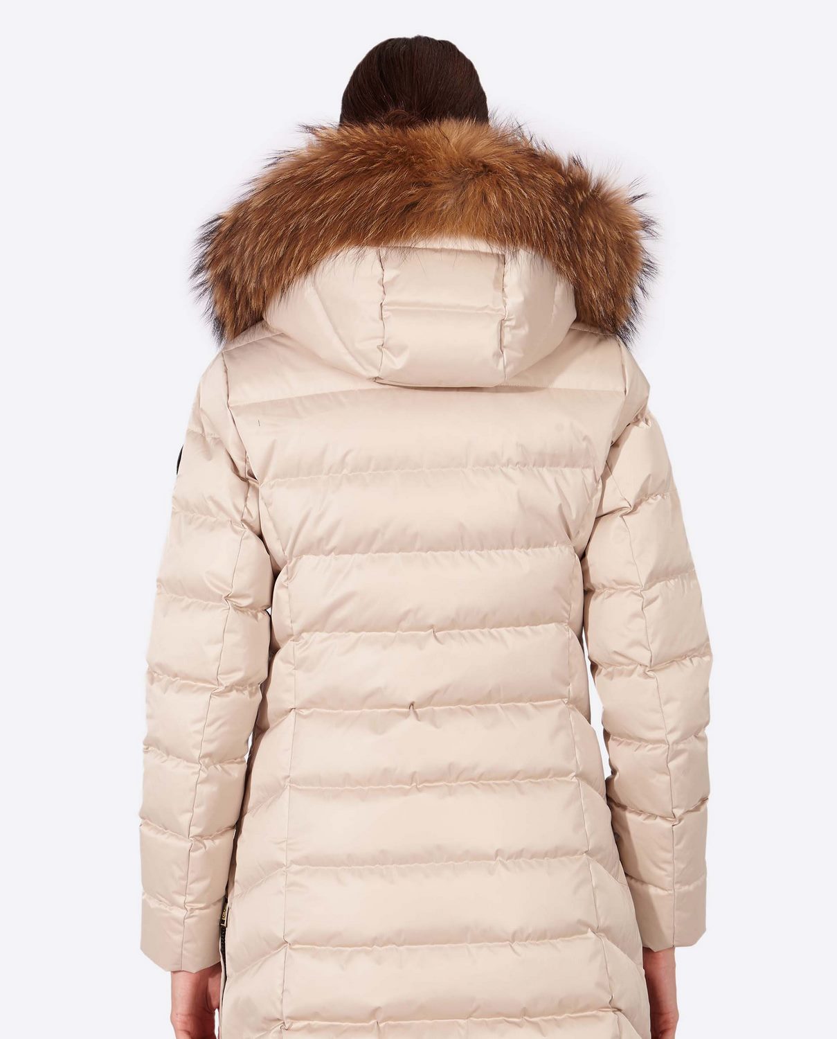 Women's down jacket MANHATTAN CHAMPAGNE-I-Jacket-Henry Arroway-XS-Champagne-1-Urbanheer