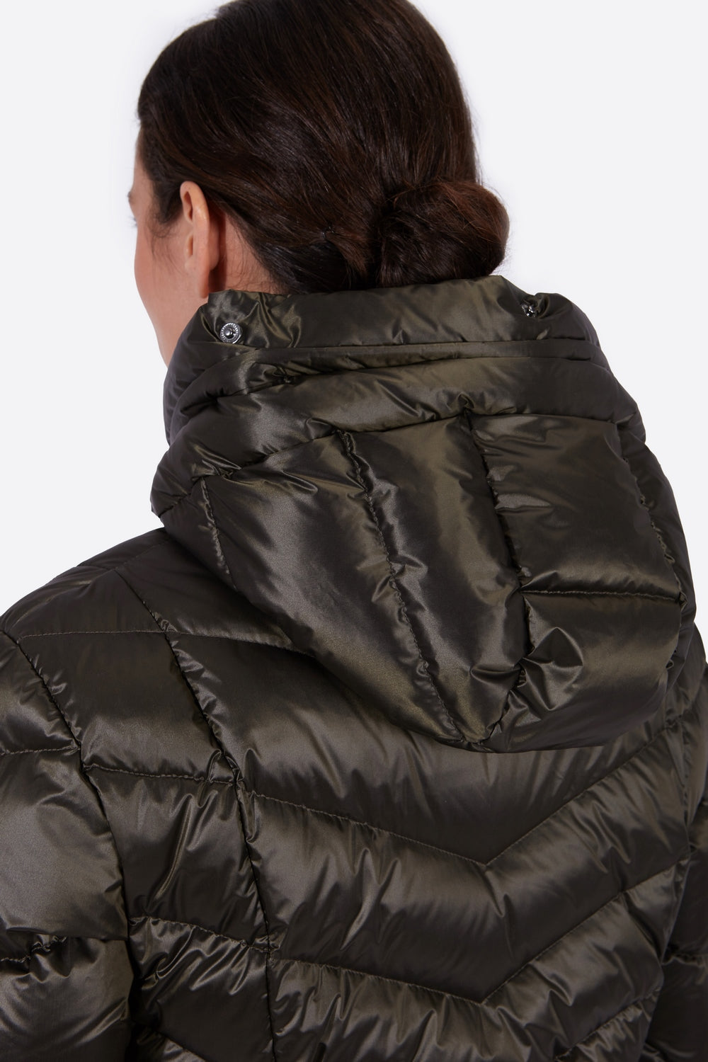Women's down jacket MORGANA-Jacket-Henry Arroway-XS-Kaki-Urbanheer