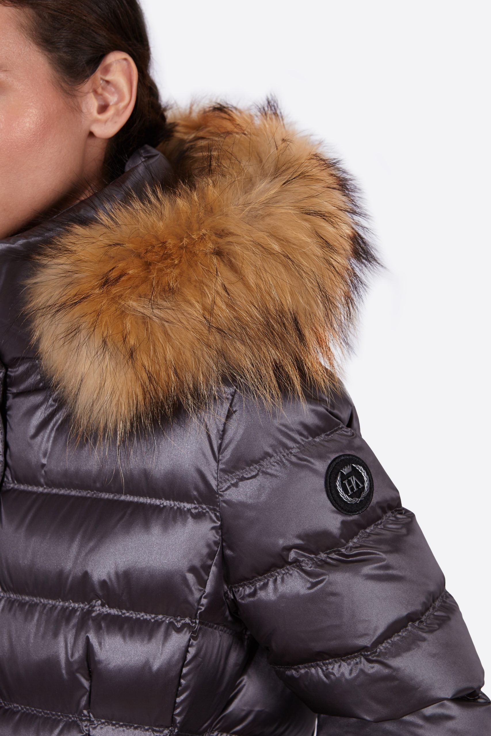 Women's down jacket NIKKI II ANTHRACITE-Jacket-Henry Arroway-XS-ANTHRACITE-Urbanheer
