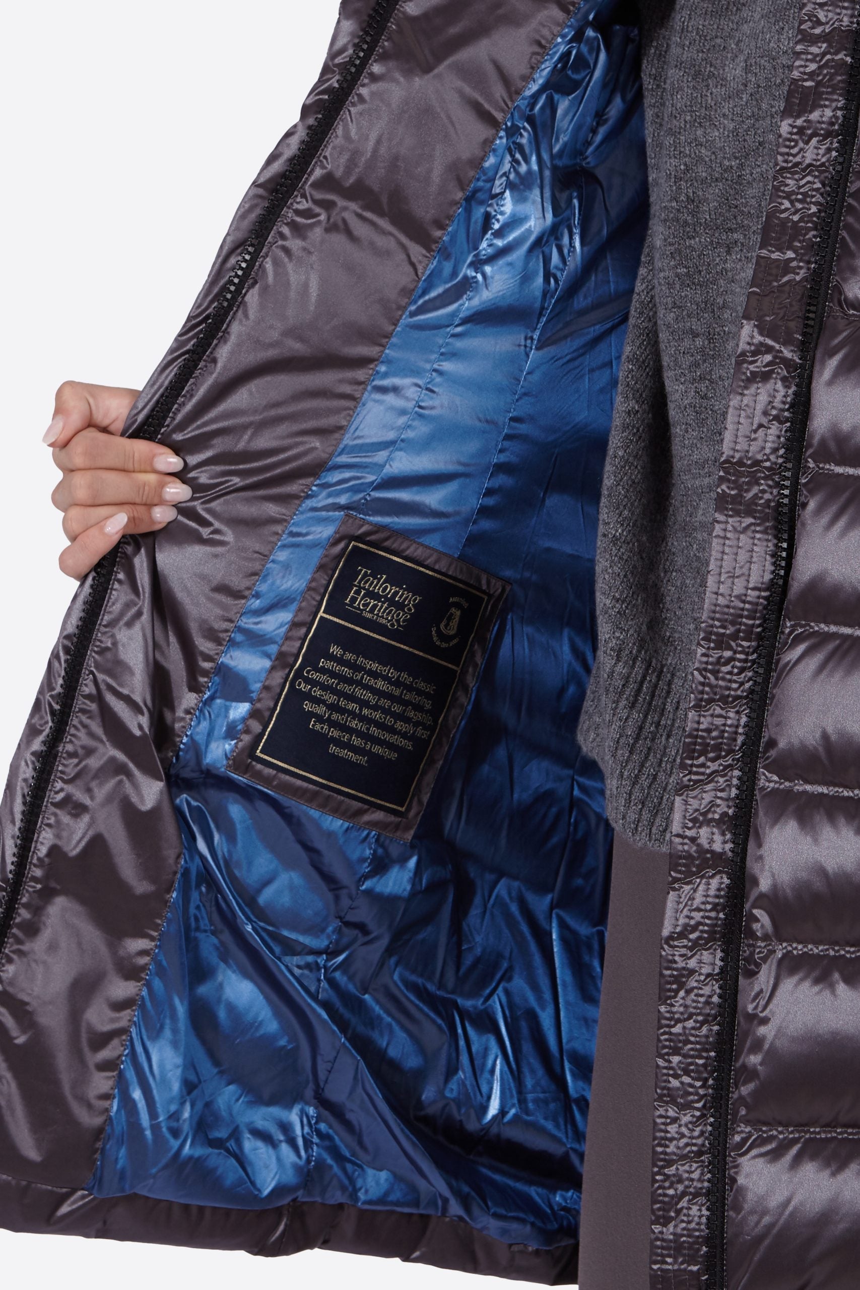 Women's down jacket NIKKI II ANTHRACITE-Jacket-Henry Arroway-XS-ANTHRACITE-Urbanheer