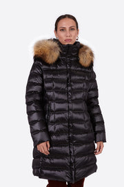 Women's down jacket NIKKI II BLACK-Jacket-Henry Arroway-XS-BLACK-Urbanheer