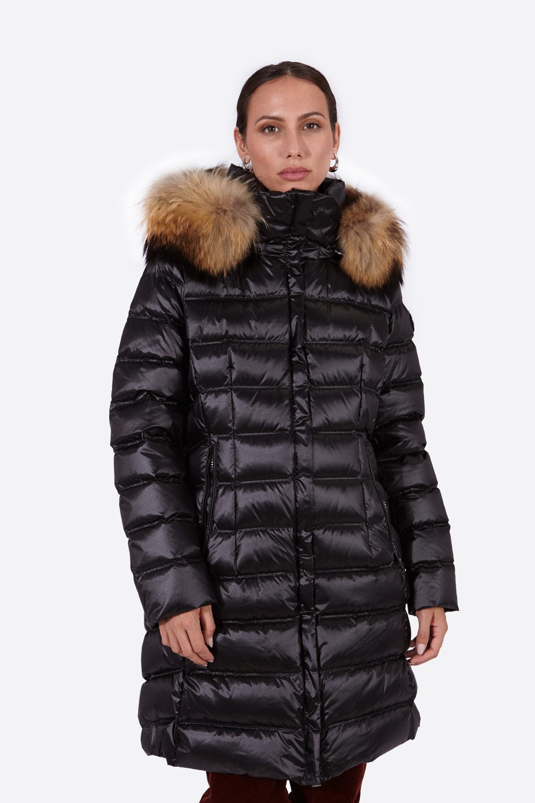 Women's down jacket NIKKI II BLACK-Jacket-Henry Arroway-XS-BLACK-Urbanheer