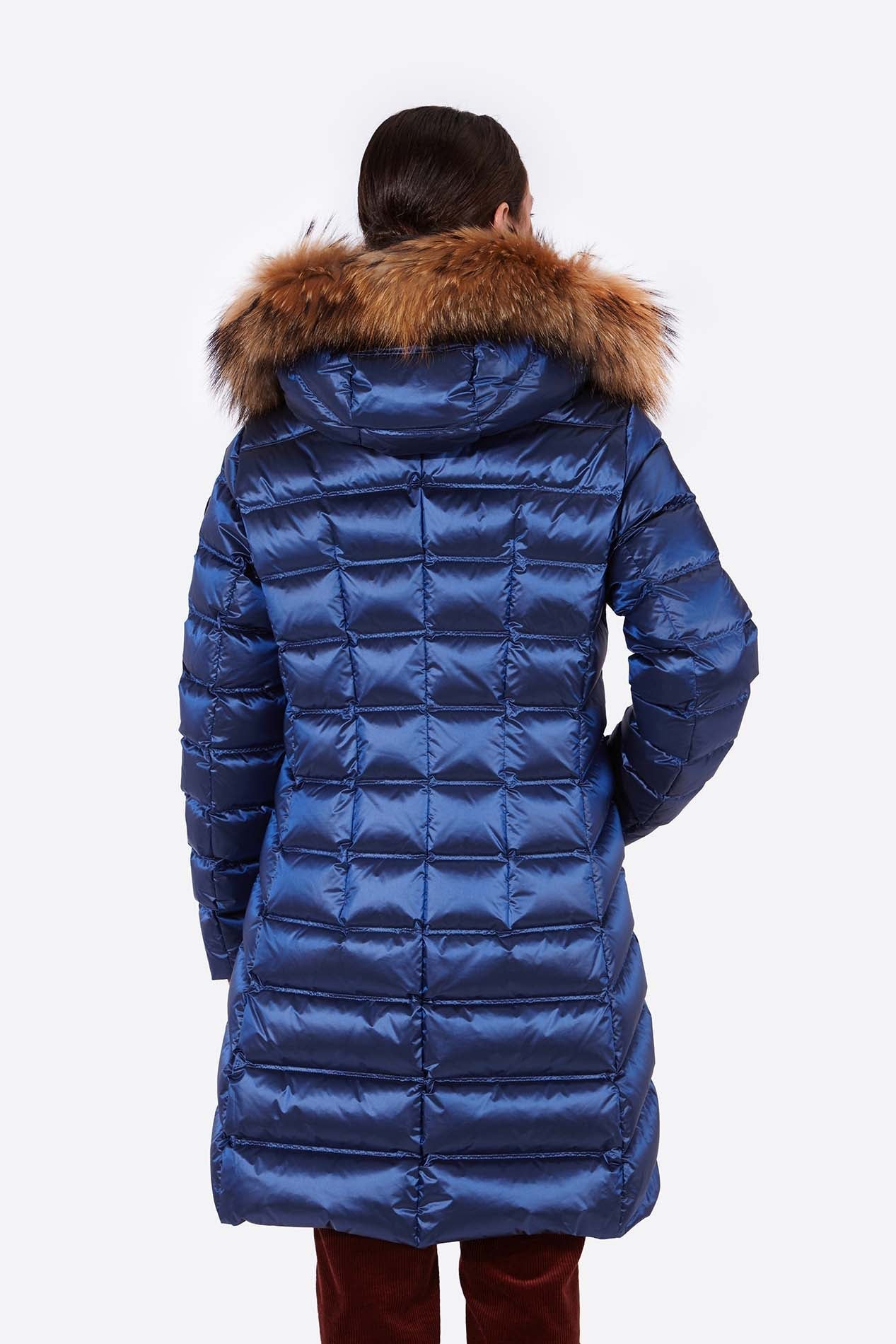 Women's down jacket NIKKI II COBALT-Jacket-Henry Arroway-XS-Cobalt-Urbanheer