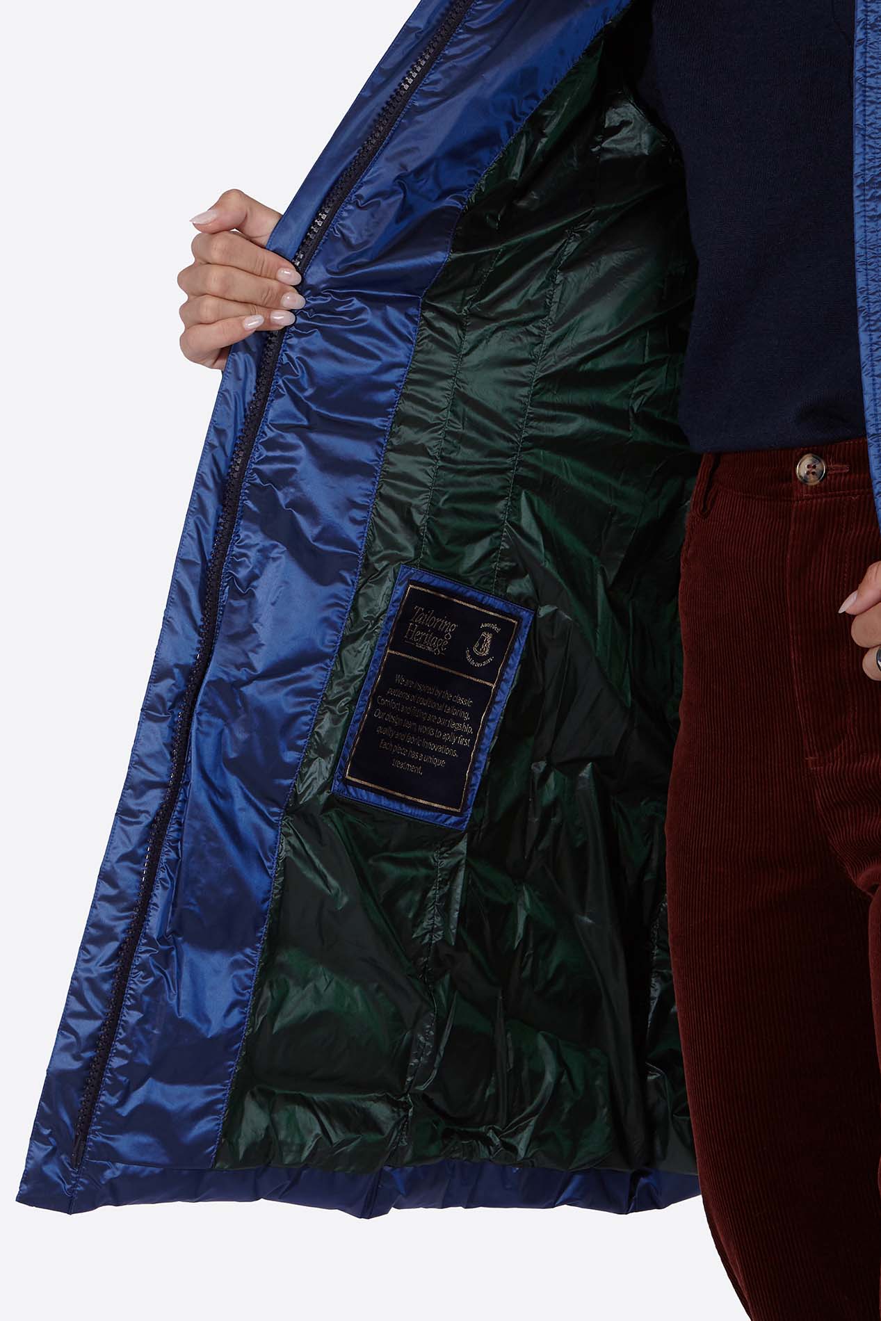 Women's down jacket NIKKI II COBALT-Jacket-Henry Arroway-XS-Cobalt-Urbanheer