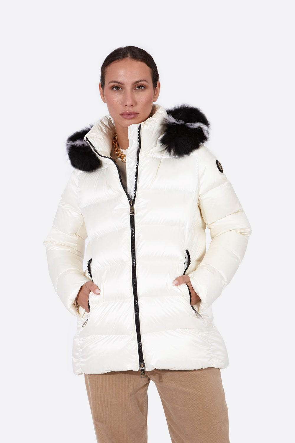 Women's down jacket PRINCESS SHELL-Jacket-Henry Arroway-XS-Shell-Urbanheer