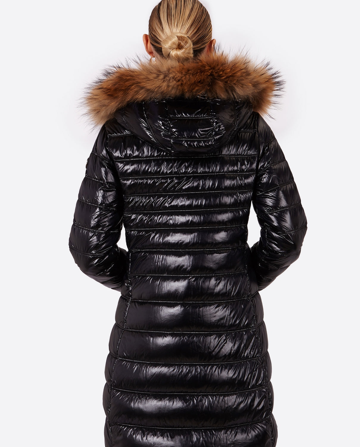 Women's down jacket ZOE Black-Jacket-Henry Arroway-XS-Black/c-Urbanheer