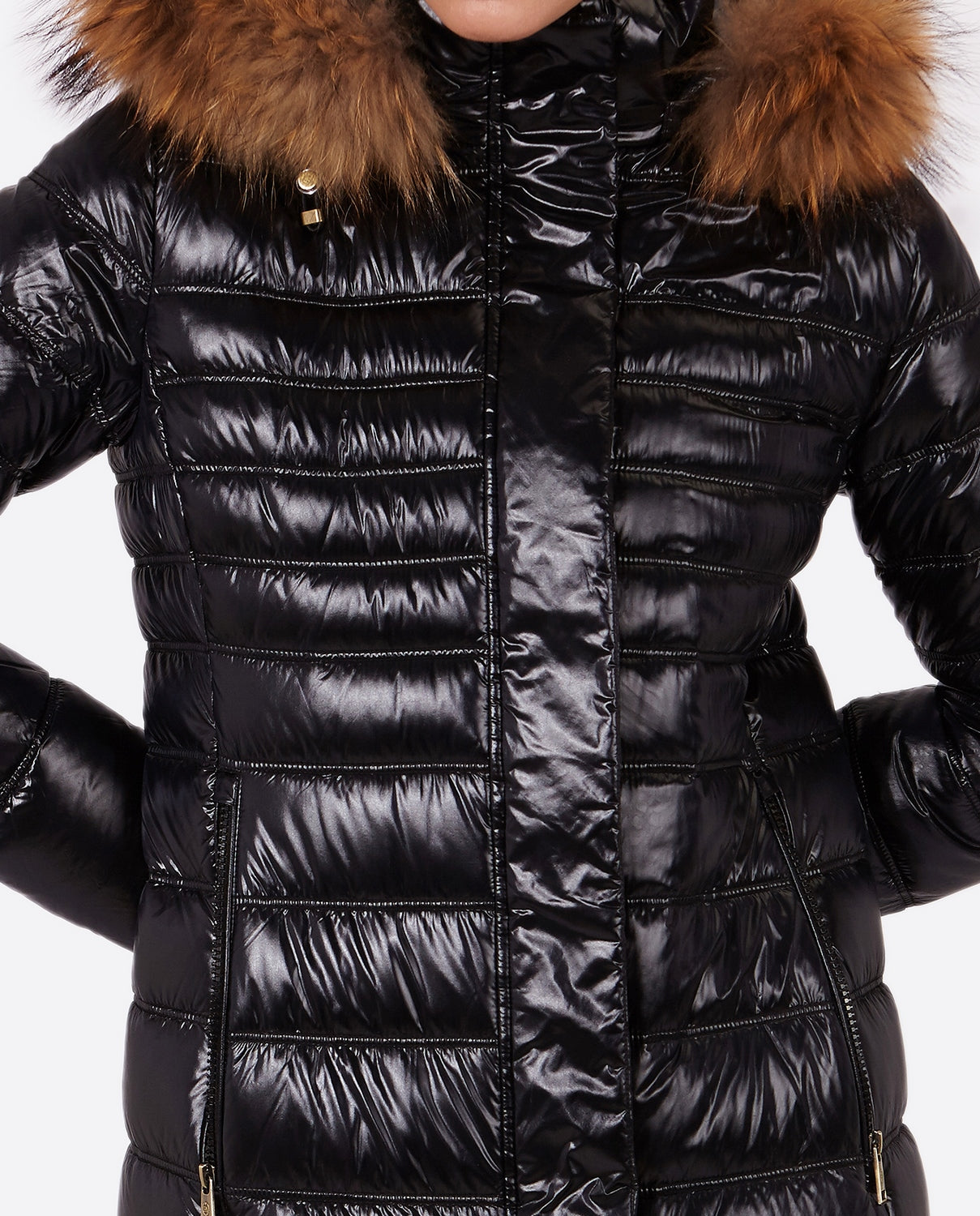 Women's down jacket ZOE Black-Jacket-Henry Arroway-XS-Black/c-Urbanheer