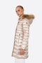 Women's down jacket ZOE Champagne-Jacket-Henry Arroway-XS-Champagne-Urbanheer