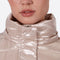 Women's down jacket ZOE Champagne-Jacket-Henry Arroway-XS-Champagne-Urbanheer