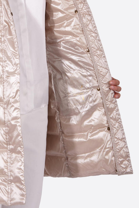 Women's down jacket ZOE Champagne-Jacket-Henry Arroway-XS-Champagne-Urbanheer