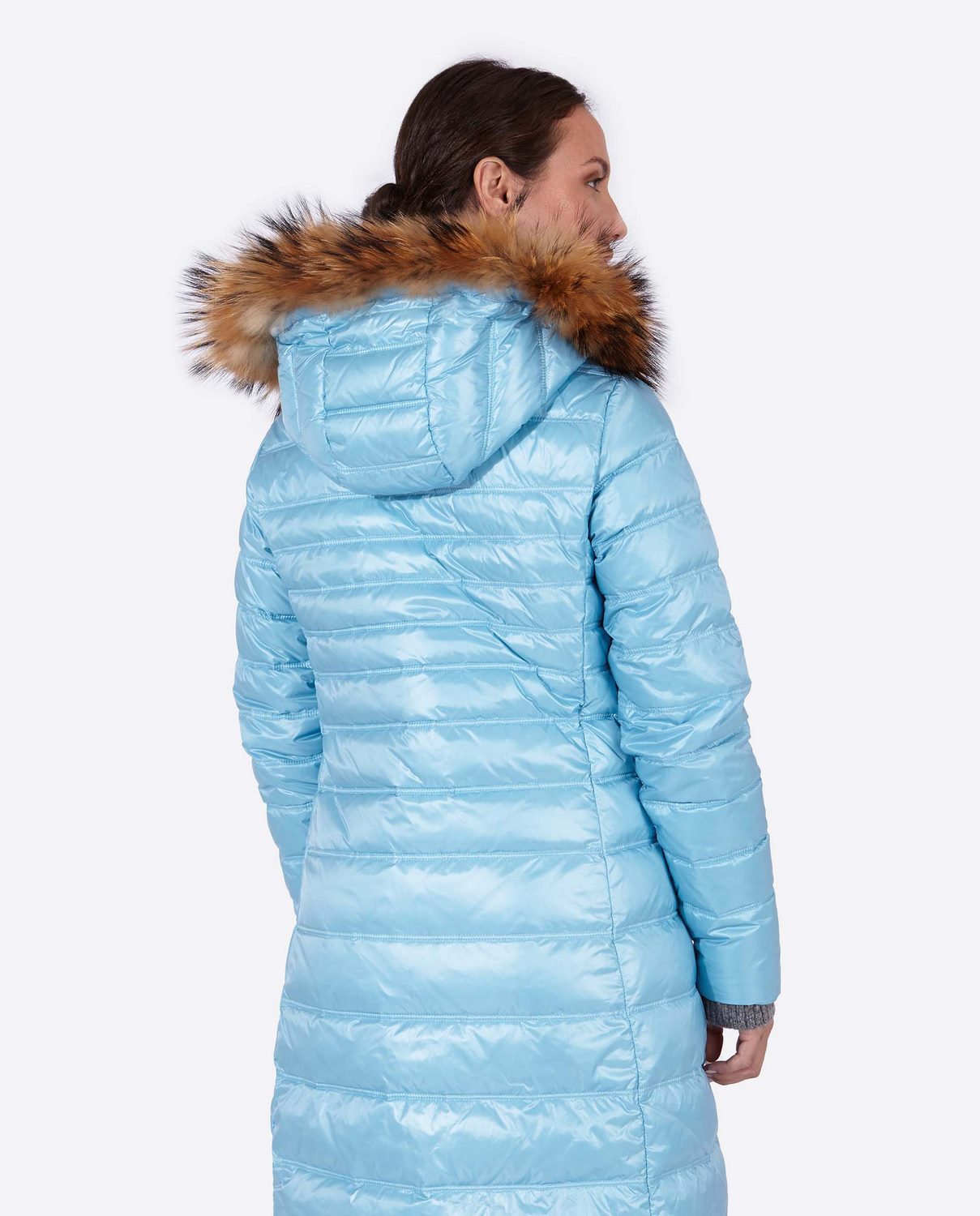 Women's down jacket ZOE Crystal Blue-Jacket-Henry Arroway-XS-Crystal Blue/c-Urbanheer