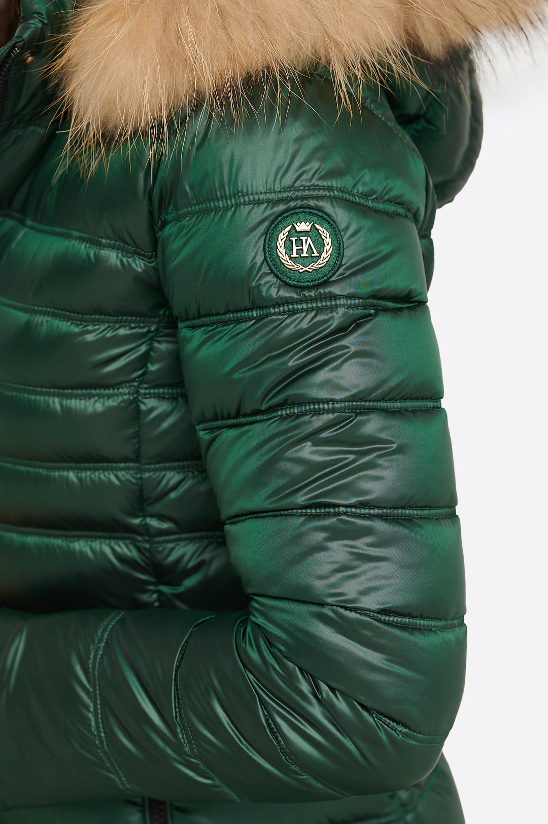 Women's down jacket ZOE Green Forest-Jacket-Henry Arroway-XS-Green Forest-Urbanheer