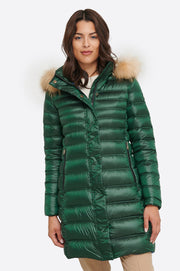 Women's down jacket ZOE Green Forest-Jacket-Henry Arroway-XS-Green Forest-Urbanheer
