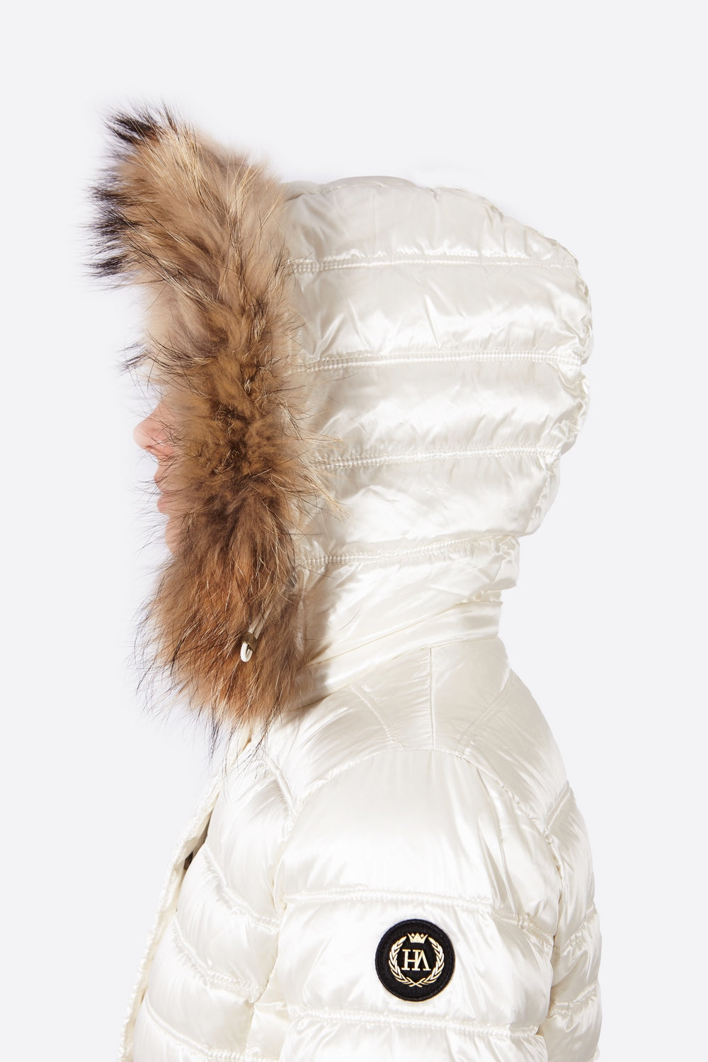 Women's down jacket ZOE Nacre-Jacket-Henry Arroway-XS-Nacre-Urbanheer