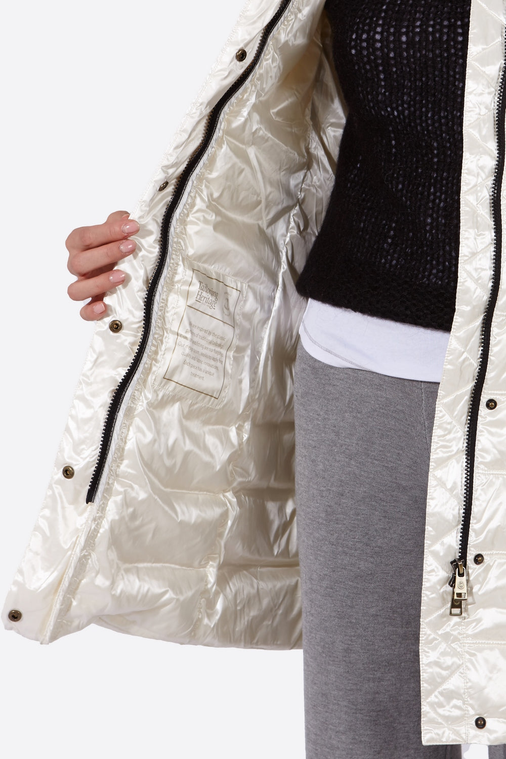 Women's down jacket ZOE Nacre-Jacket-Henry Arroway-XS-Nacre-Urbanheer