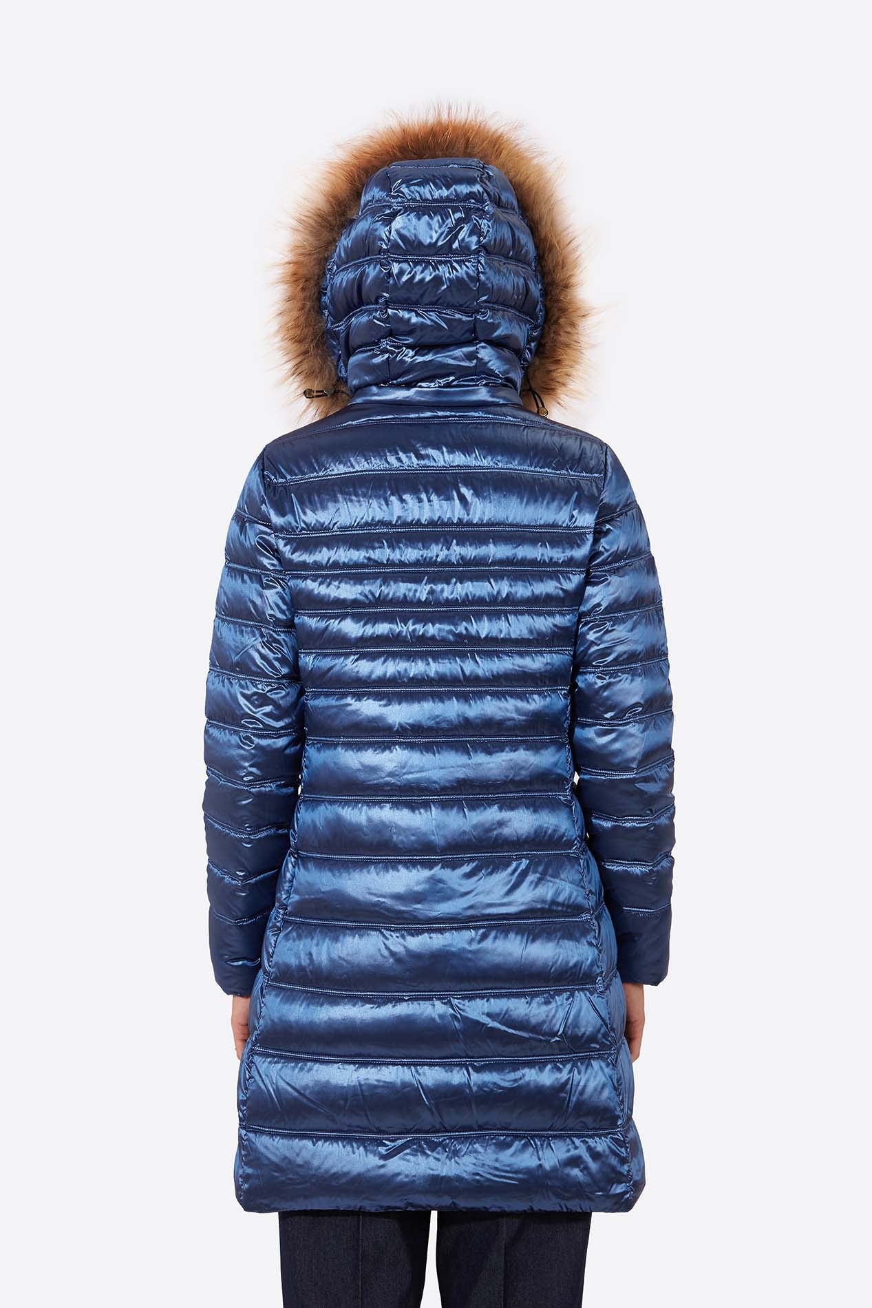 Women's down jacket ZOE Sapphire-Jacket-Henry Arroway-S-Sapphire-Urbanheer