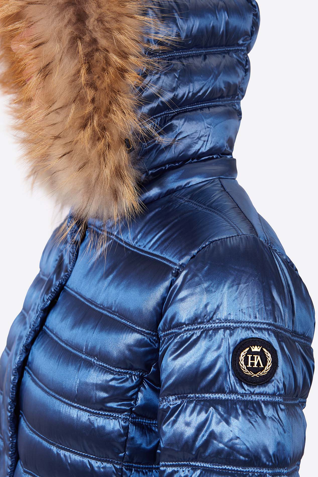 Women's down jacket ZOE Sapphire-Jacket-Henry Arroway-S-Sapphire-Urbanheer