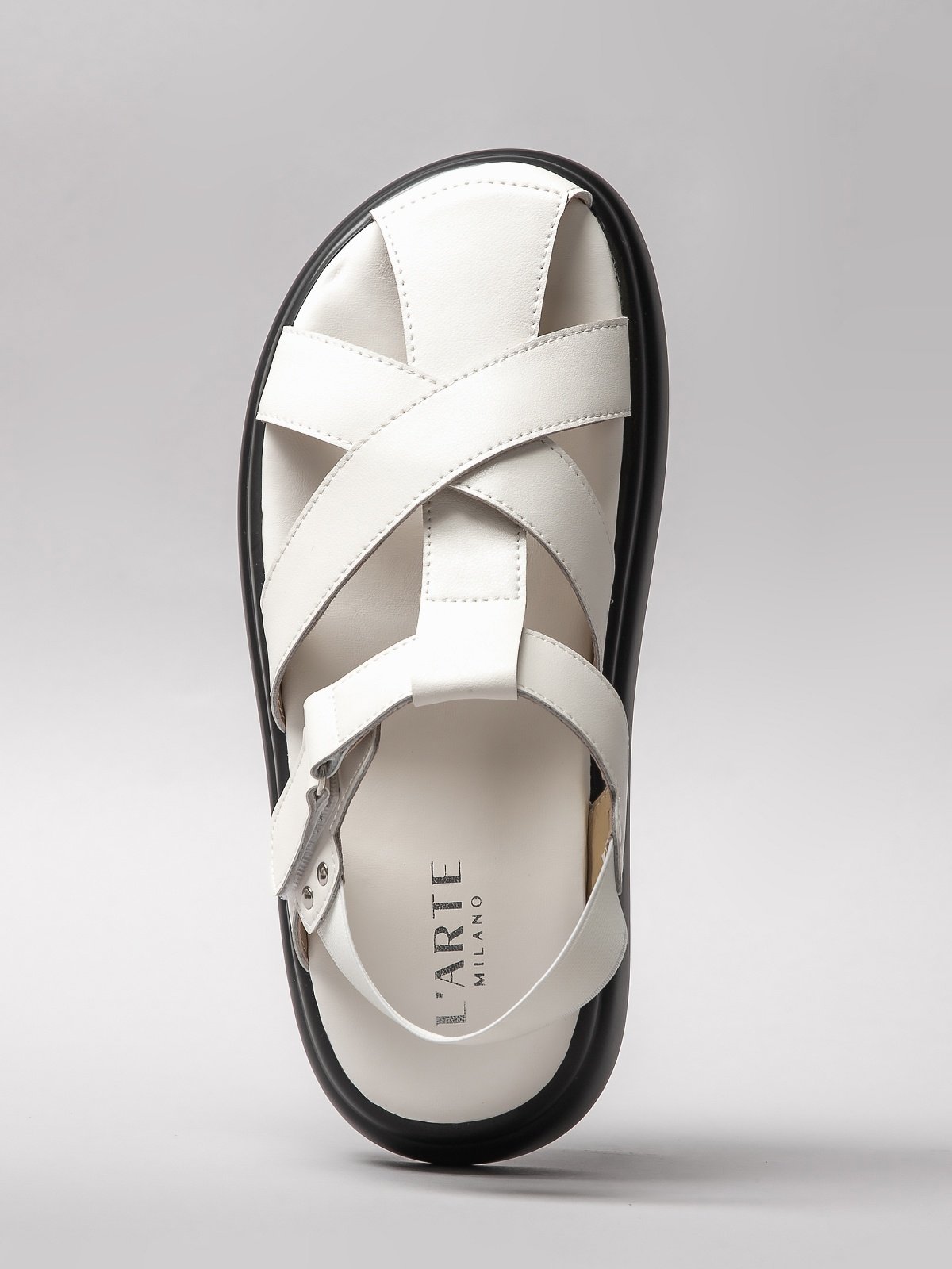 Women's leather sandals-3