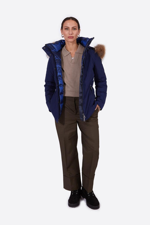 Women's parka HOLLYWOOD Azul Tinta-Parka-Henry Arroway-XS-Azul Tinta-Urbanheer