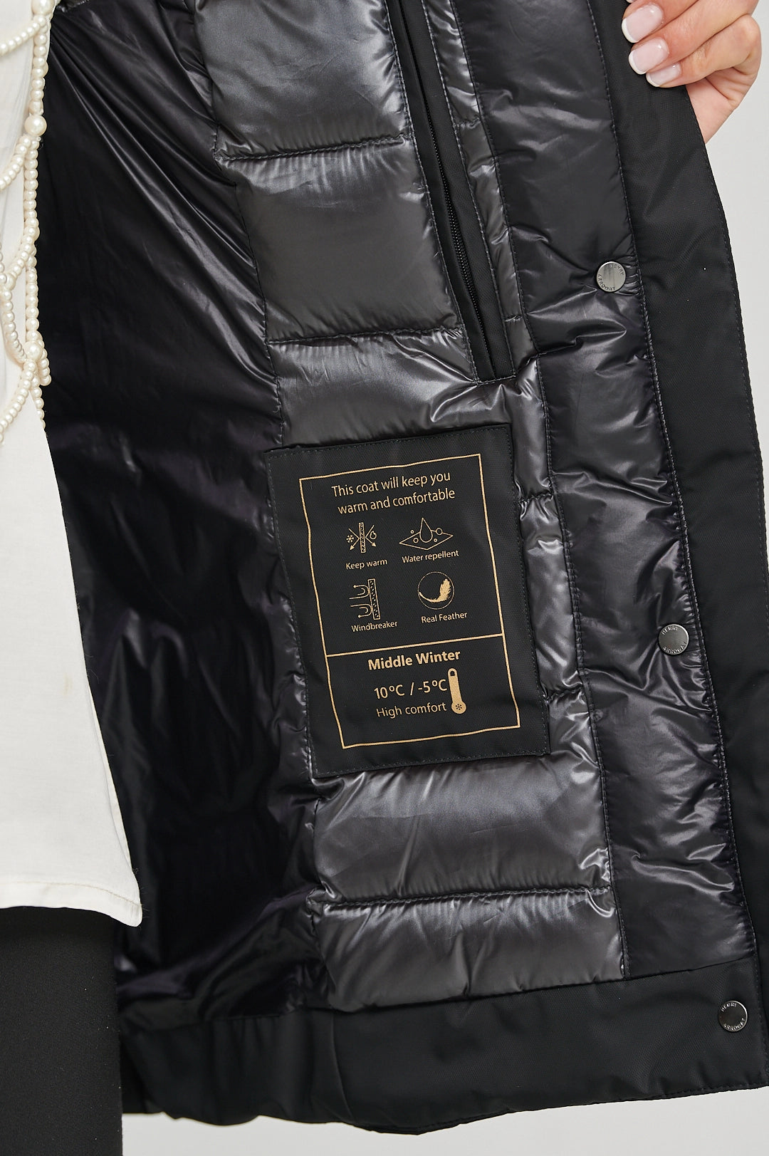 Women's parka HOLLYWOOD  Black