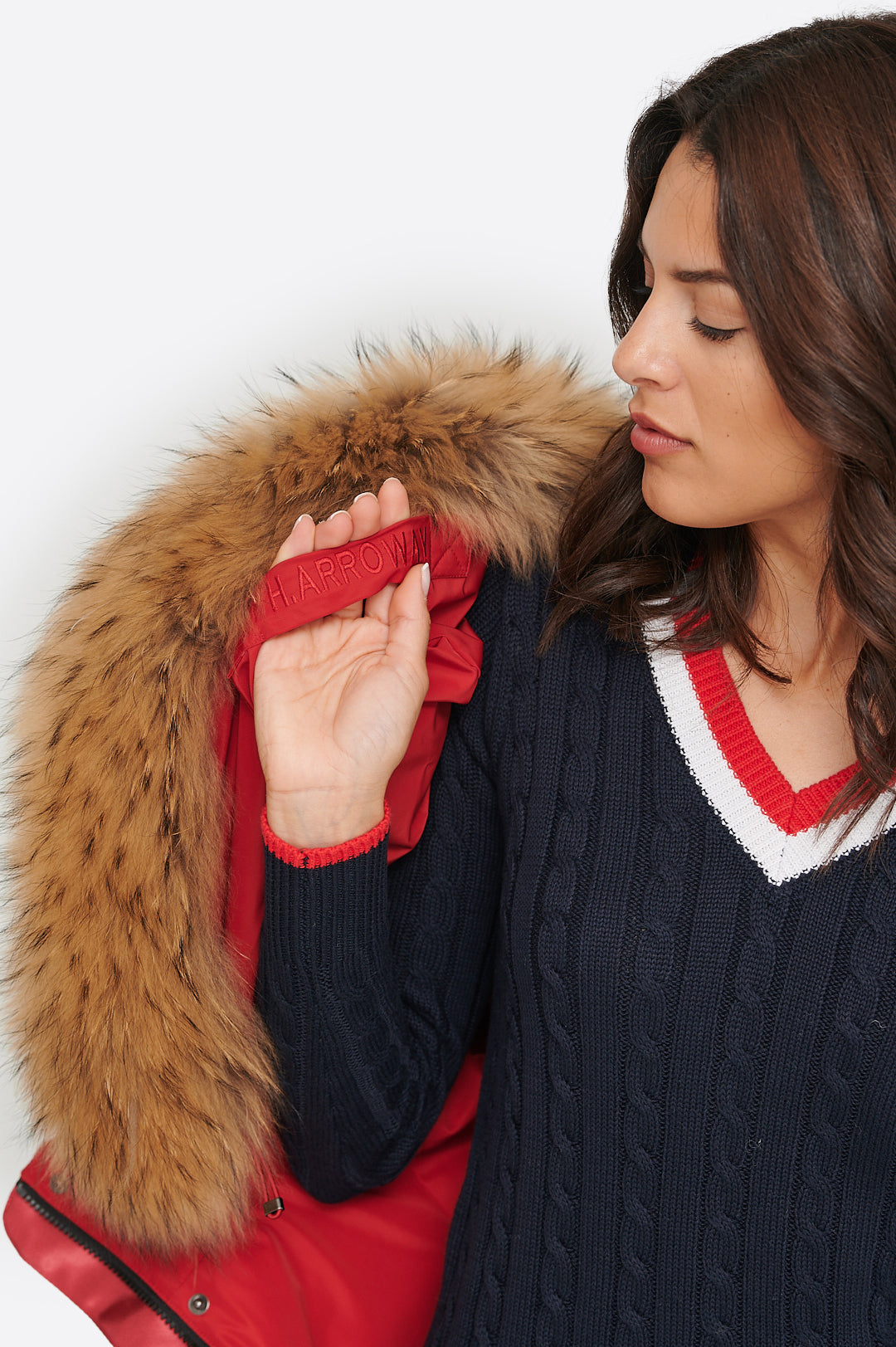 Women's parka HOLLYWOOD Rojo-Parka-Henry Arroway-XS-Rojo-Urbanheer