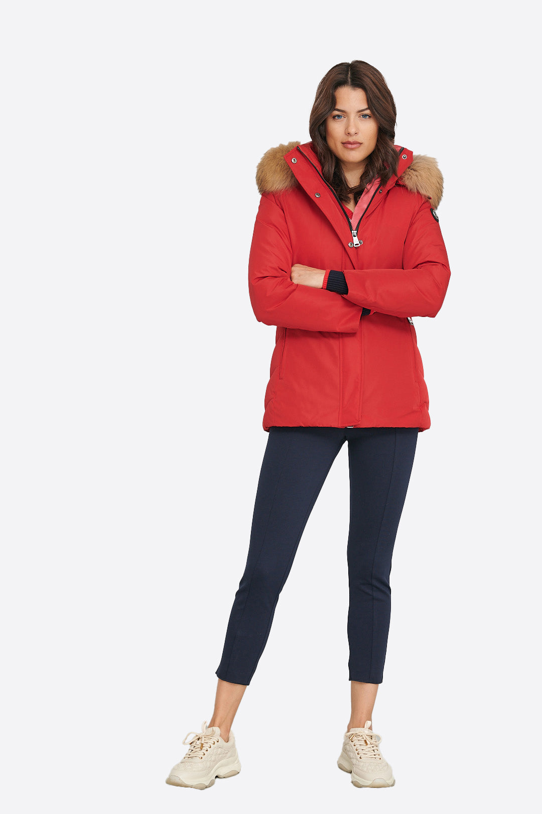 Women's parka HOLLYWOOD Rojo-Parka-Henry Arroway-XS-Rojo-Urbanheer