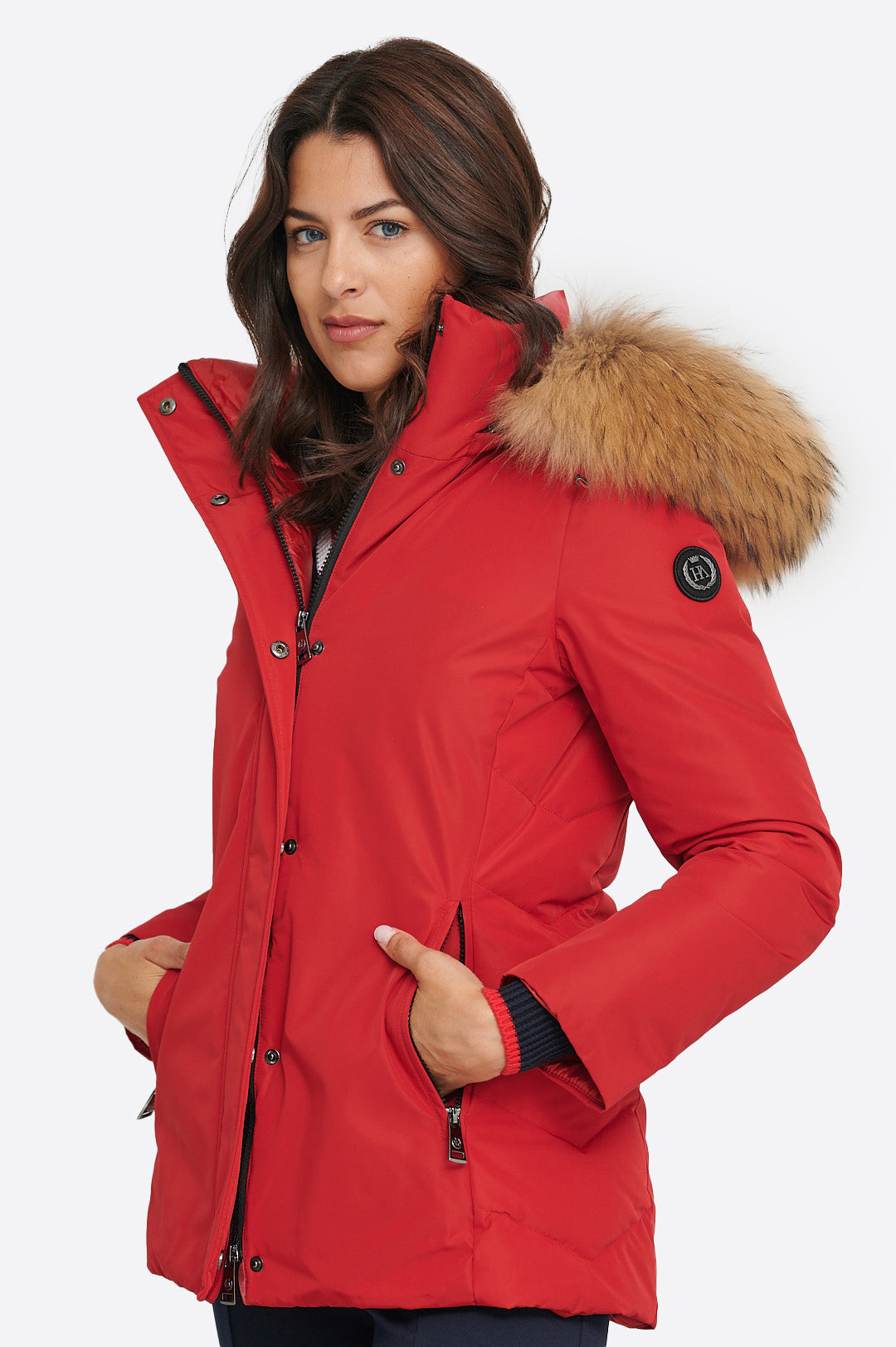 Women's parka HOLLYWOOD Rojo-Parka-Henry Arroway-XS-Rojo-Urbanheer