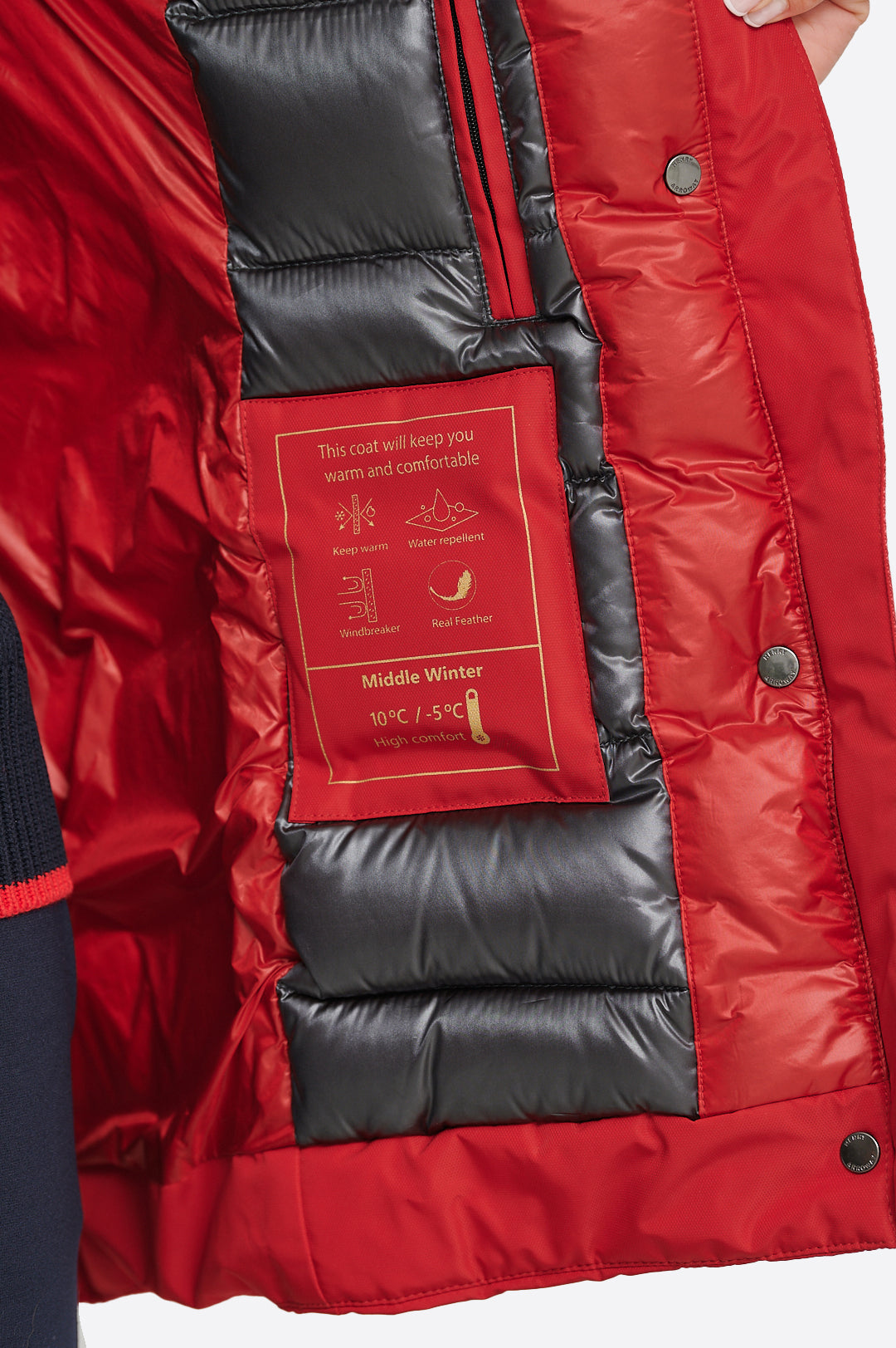 Women's parka HOLLYWOOD Rojo-Parka-Henry Arroway-XS-Rojo-Urbanheer