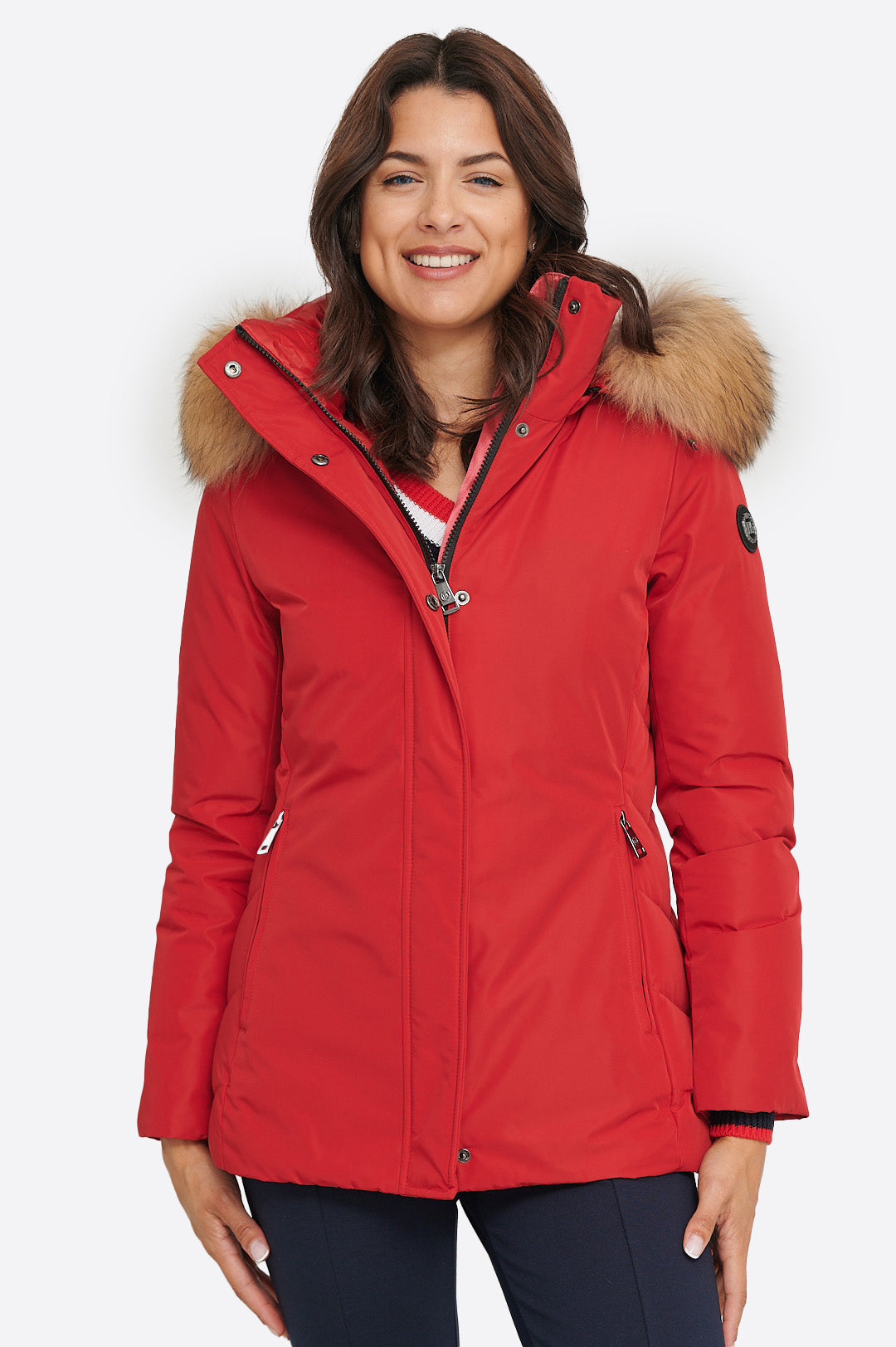 Women's parka HOLLYWOOD Rojo-Parka-Henry Arroway-XS-Rojo-Urbanheer