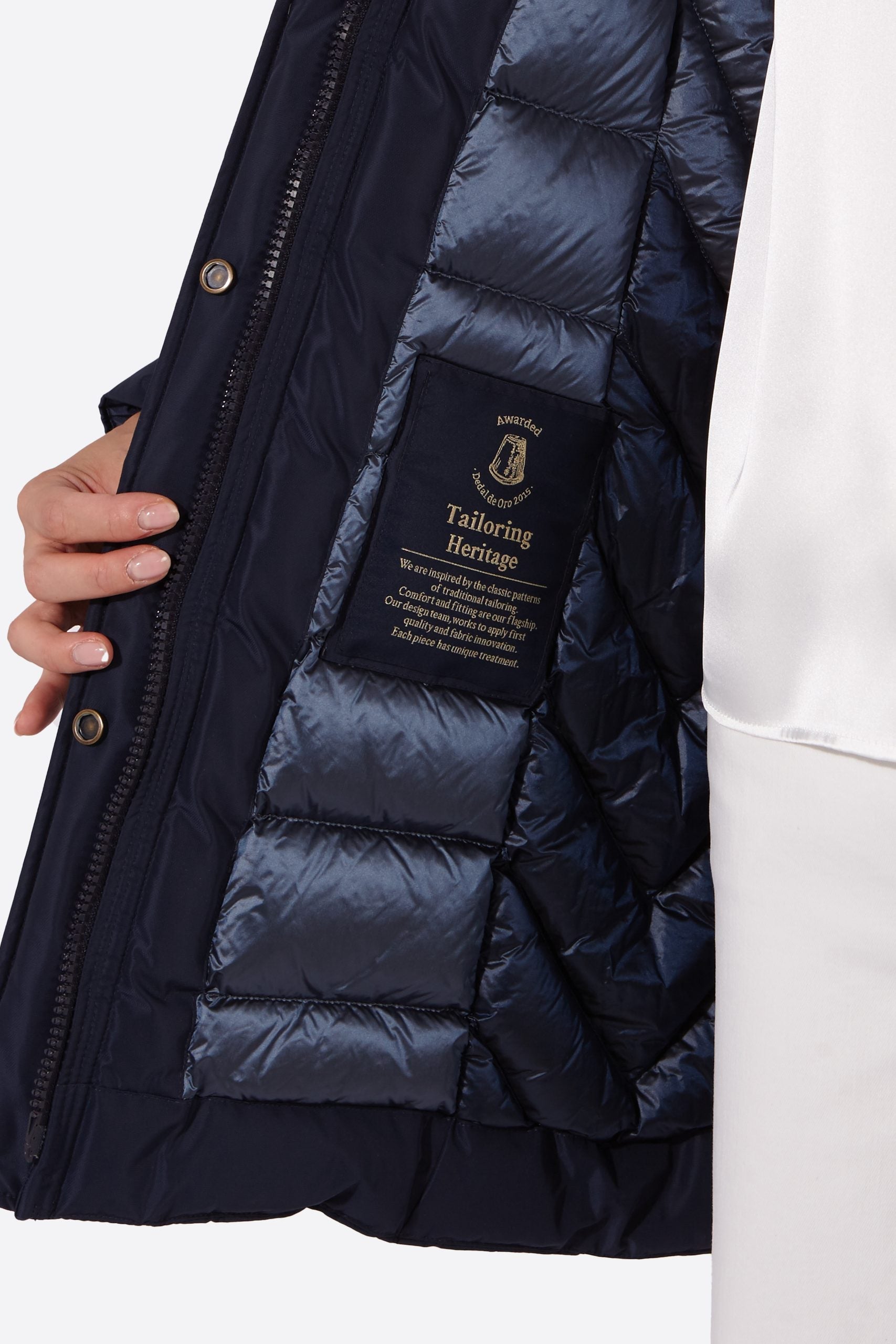 Women's parka SNOWFALL Ink Blue-Parka-Henry Arroway-XS-Ink Blue-Urbanheer