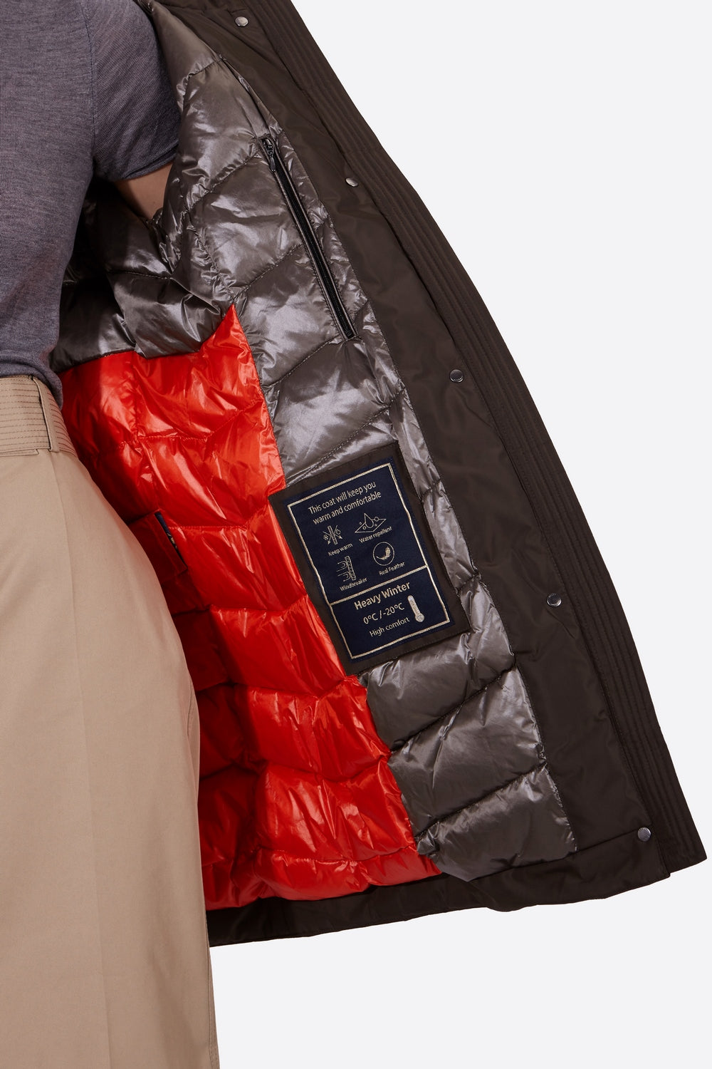 Women's parka SNOWFALL Khaki-Parka-Henry Arroway-XS-Khaki-Urbanheer