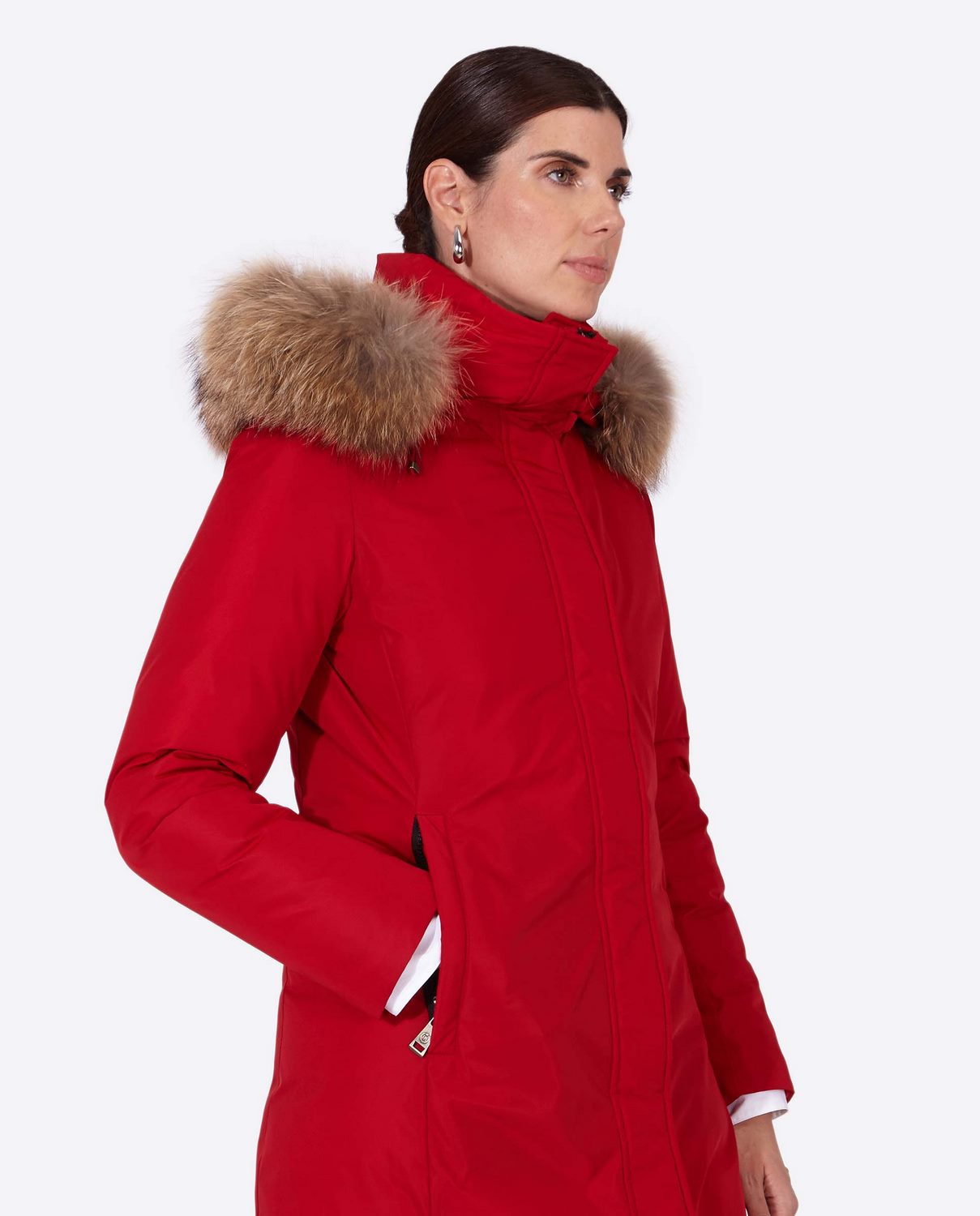 Women's parka SNOWFALL Rojo-Parka-Henry Arroway-XS-Rojo-Urbanheer