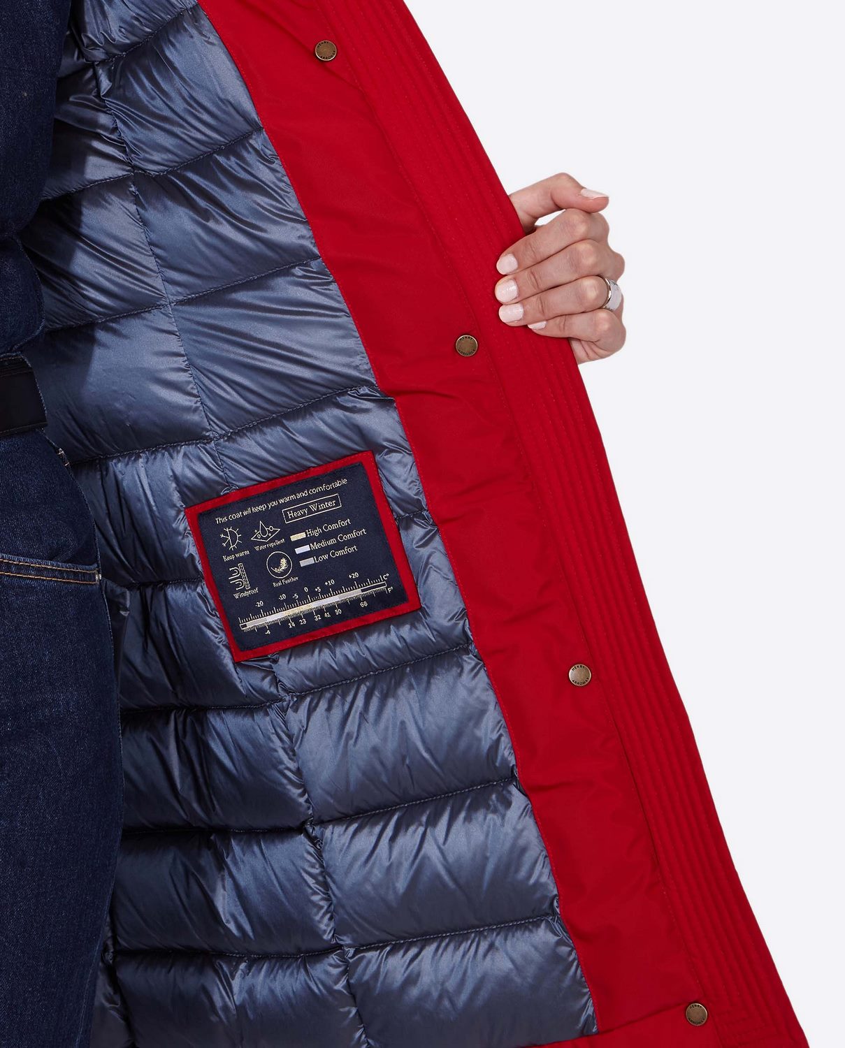 Women's parka SNOWFALL Rojo-Parka-Henry Arroway-XS-Rojo-Urbanheer