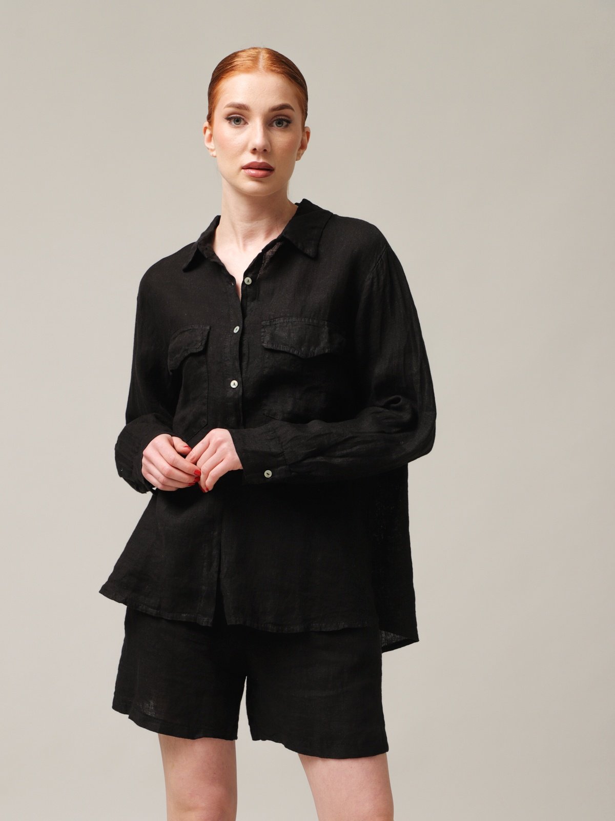 Women's shirt, Capsule Collection, 100% linen-2