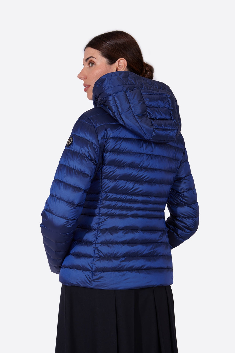 Women's short down jacket HALLEY Klein Blue-Jacket-Henry Arroway-XS-Klein Blue-Urbanheer