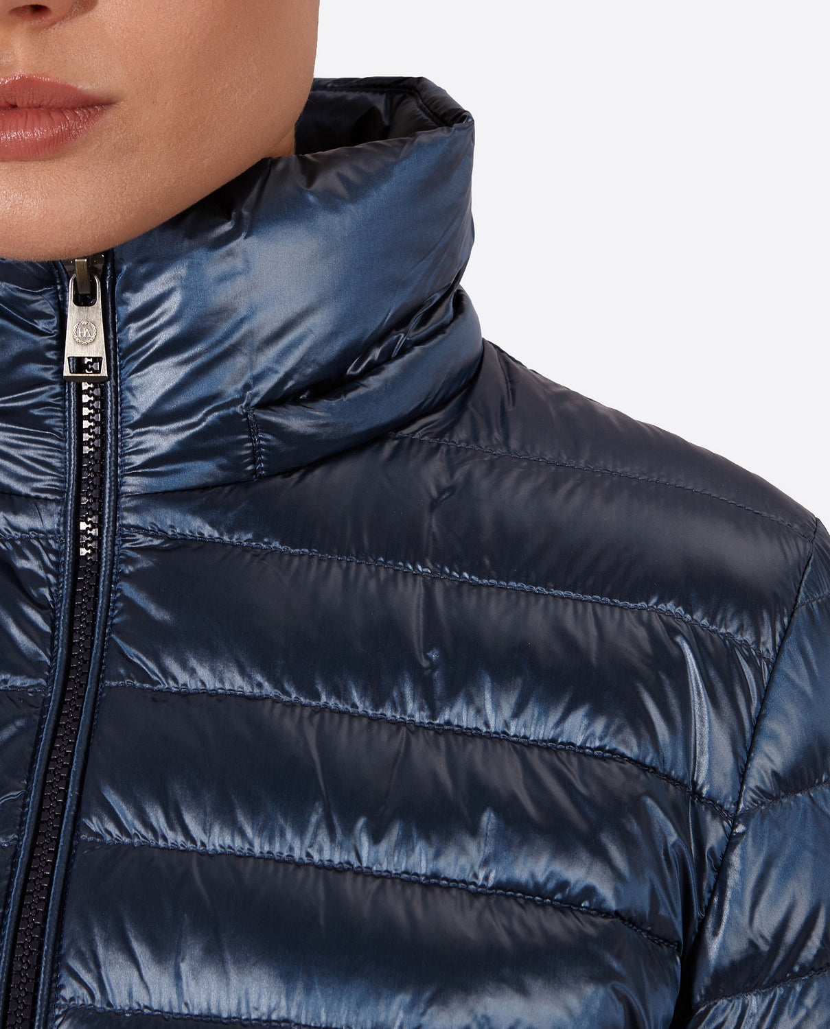 Women's short down jacket HALLEY Klein Blue-Jacket-Henry Arroway-XS-Klein Blue-Urbanheer