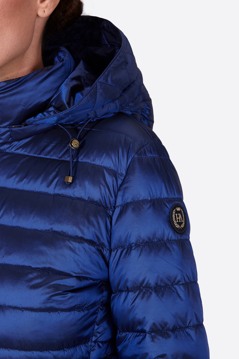Women's short down jacket HALLEY Klein Blue-Jacket-Henry Arroway-XS-Klein Blue-Urbanheer