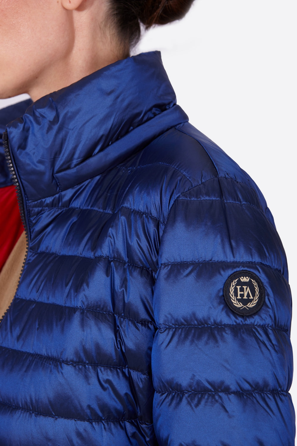 Women's short down jacket HALLEY Klein Blue-Jacket-Henry Arroway-XS-Klein Blue-Urbanheer