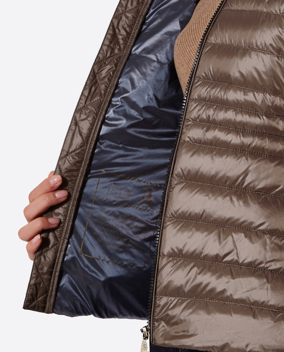 Women's short down jacket HALLEY Mink-Jacket-Henry Arroway-XS-Mink-Urbanheer