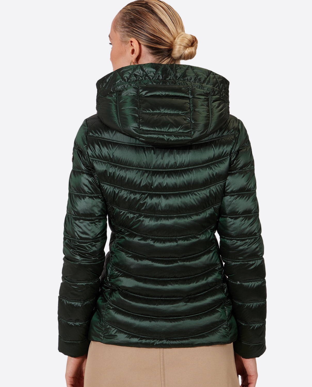 Women's short down jacket ROSALIA-Jacket-Henry Arroway-XS-Black/c-Urbanheer