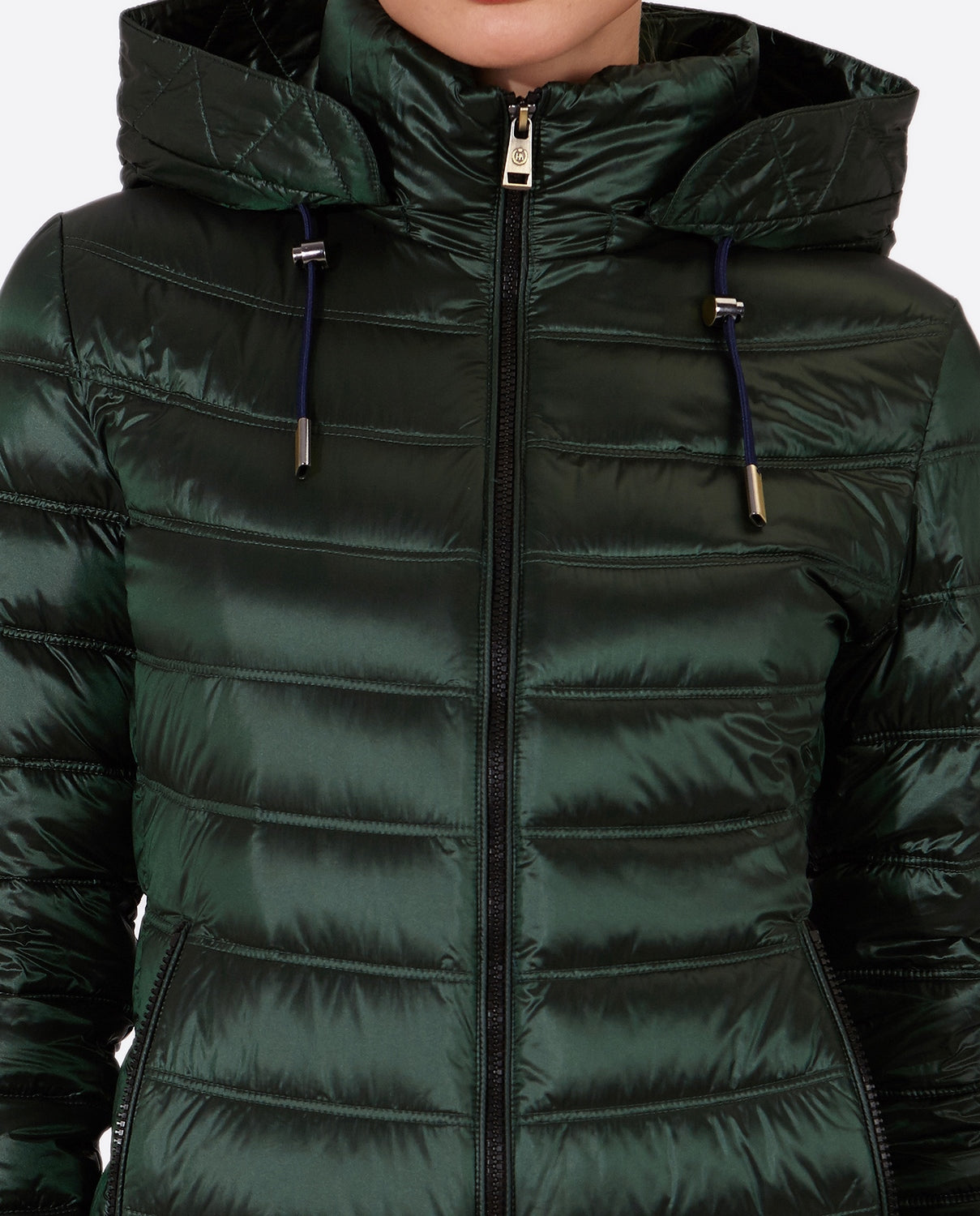 Women's short down jacket ROSALIA-Jacket-Henry Arroway-XS-Black/c-Urbanheer