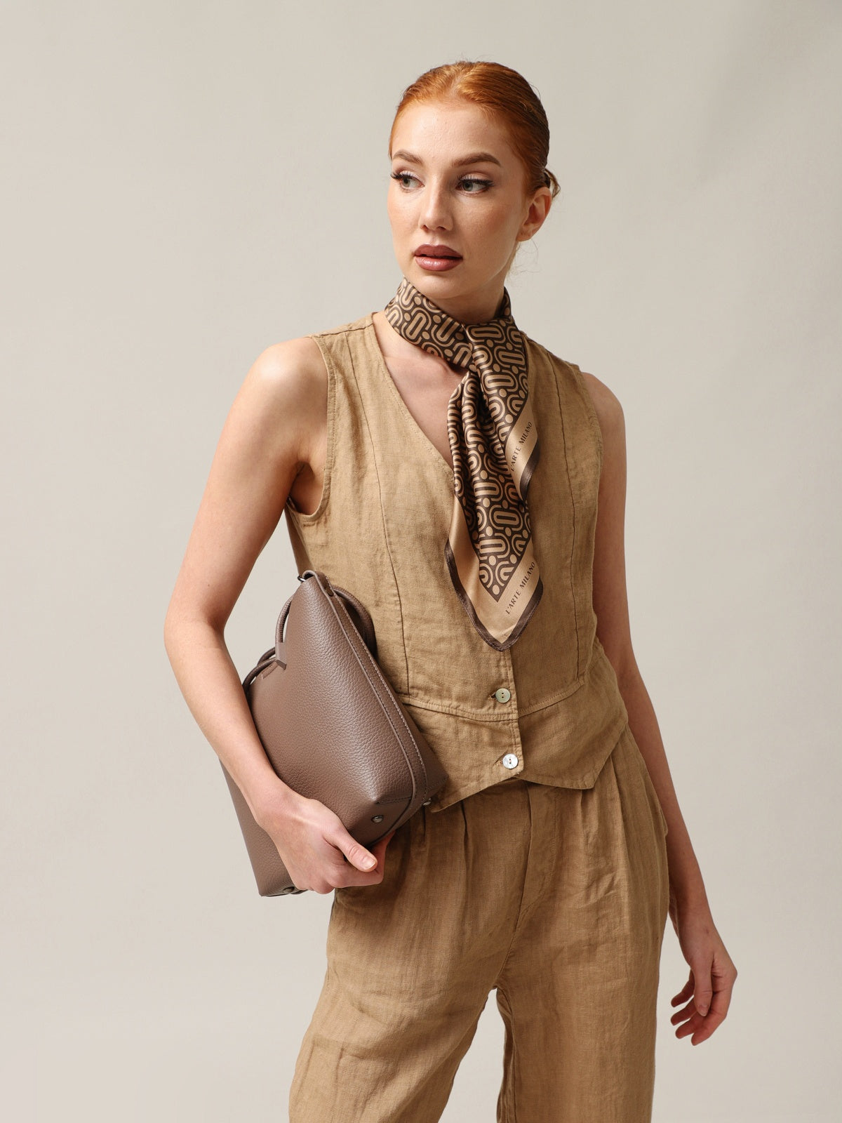 Women's vest, Capsule Collection, 100% linen-3