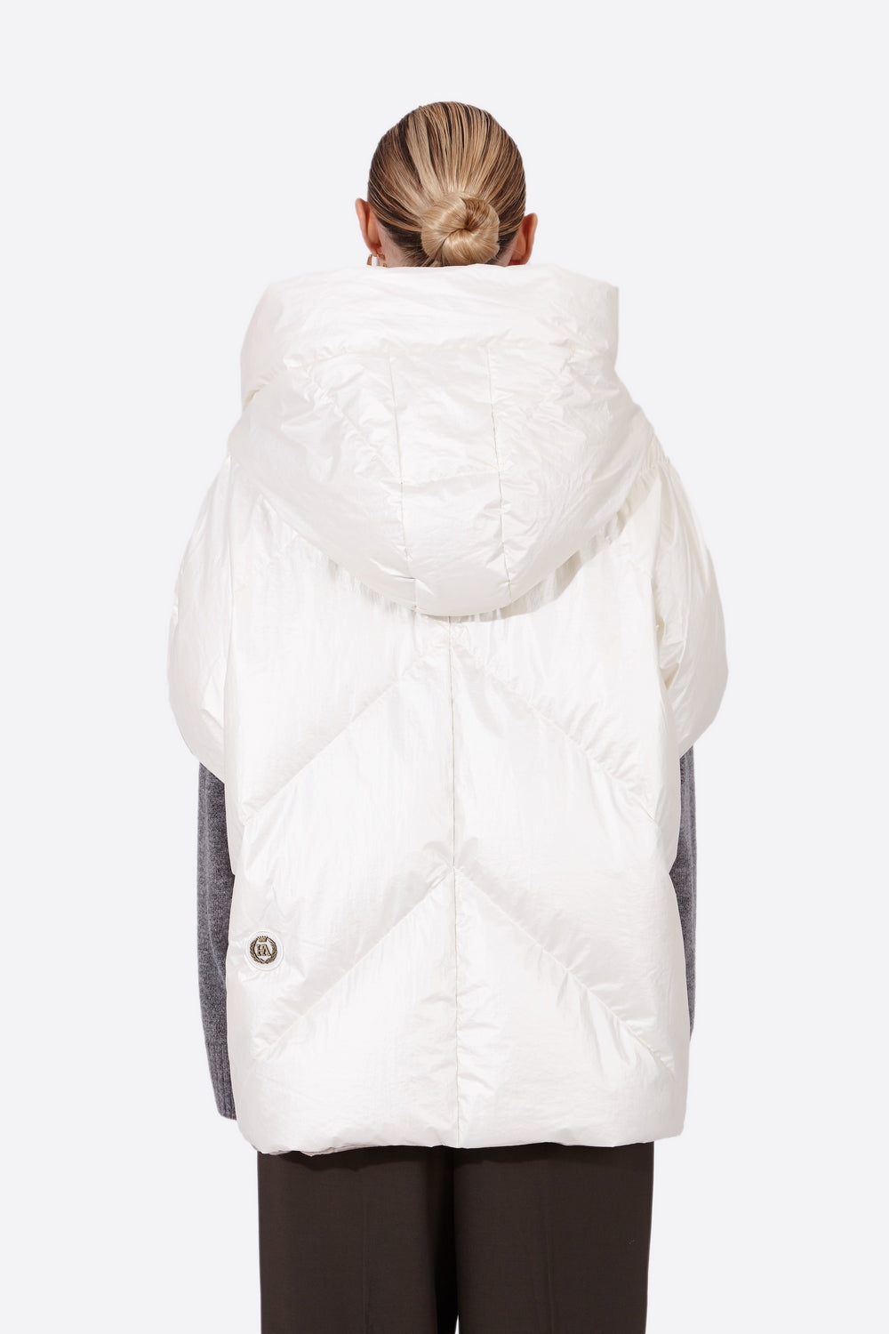 Women's water-repellent cape RYE Nacre-Jacket-Henry Arroway-S-Nacre-Urbanheer