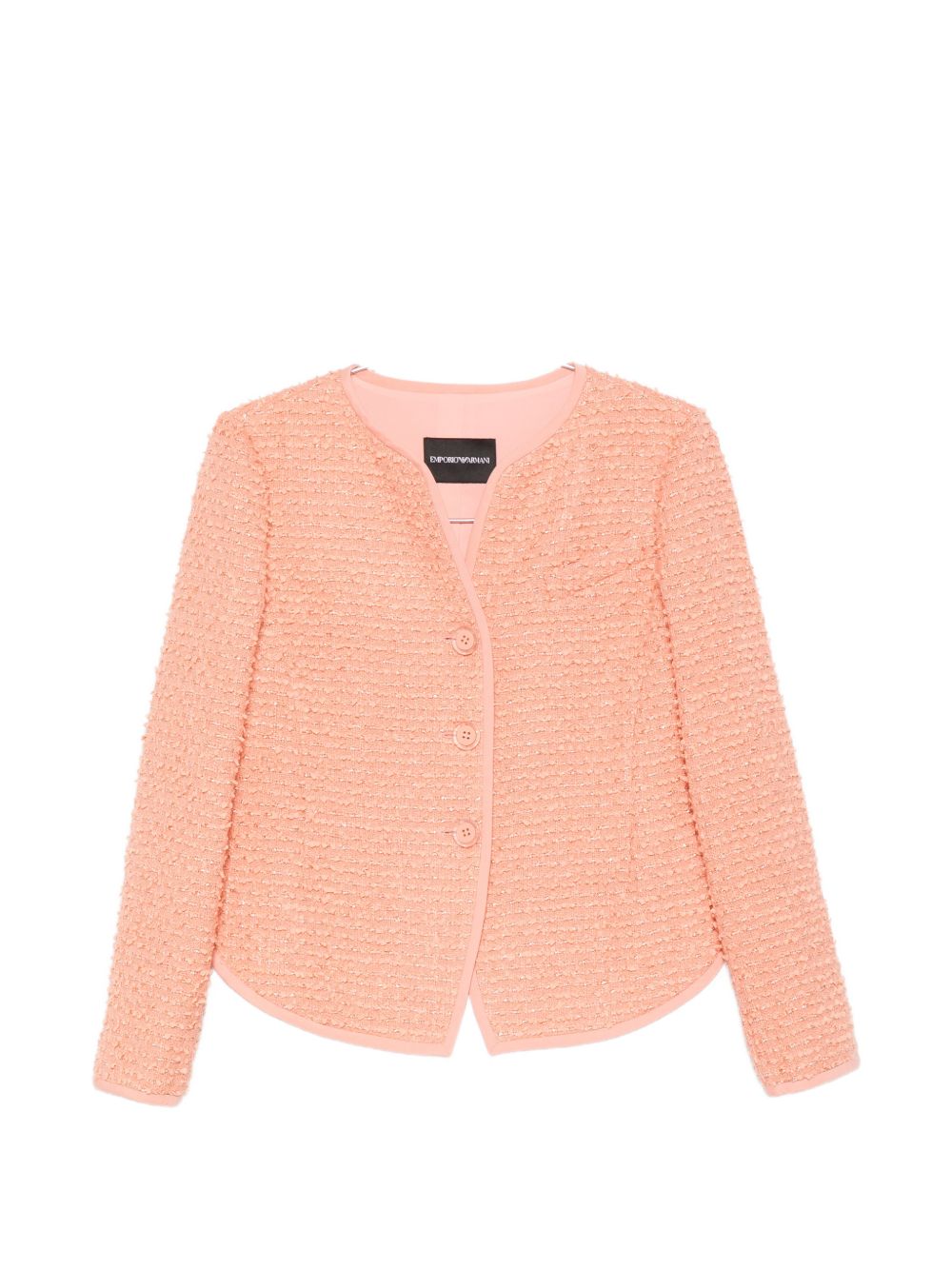 Wool Blend Button-Up Jacket for Comfort