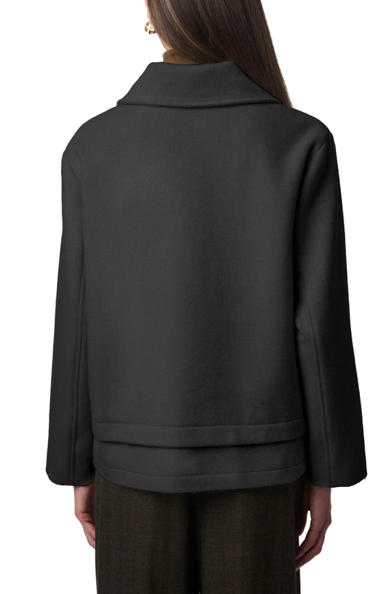 Wool Trucker Jacket Black-Jacket-Bernardo-XS-Black-Urbanheer