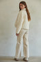 Woven Cotton Quilted Jacket-Jacket-By Together-S-Cream-Urbanheer