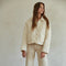 Woven Cotton Quilted Jacket-Jacket-By Together-S-Cream-Urbanheer
